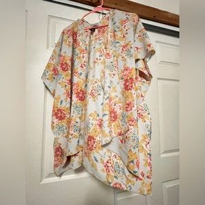 Marcus Adler Floral Cover Up Fits 3X
